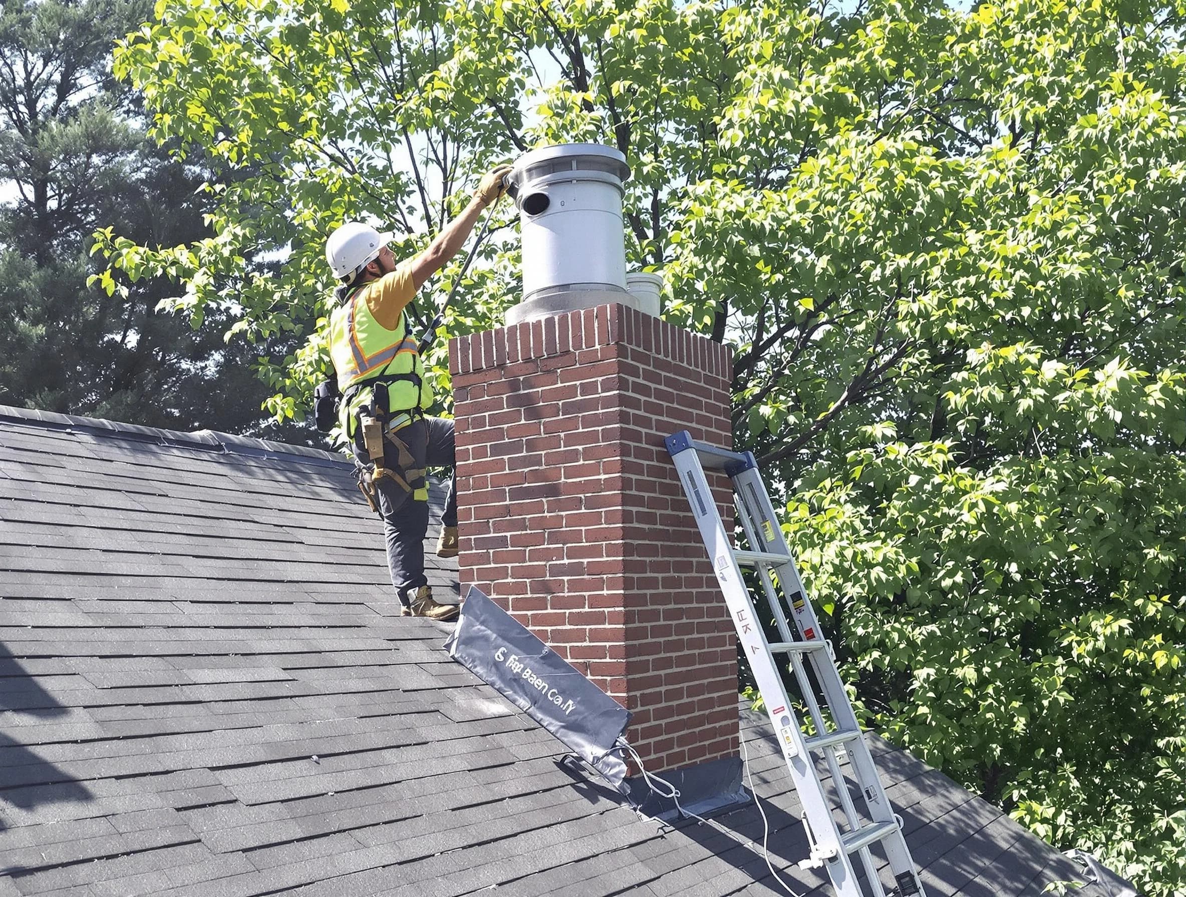 Chimney liner inspection by Stafford Courthouse Chimney Sweep in Stafford Courthouse, VA