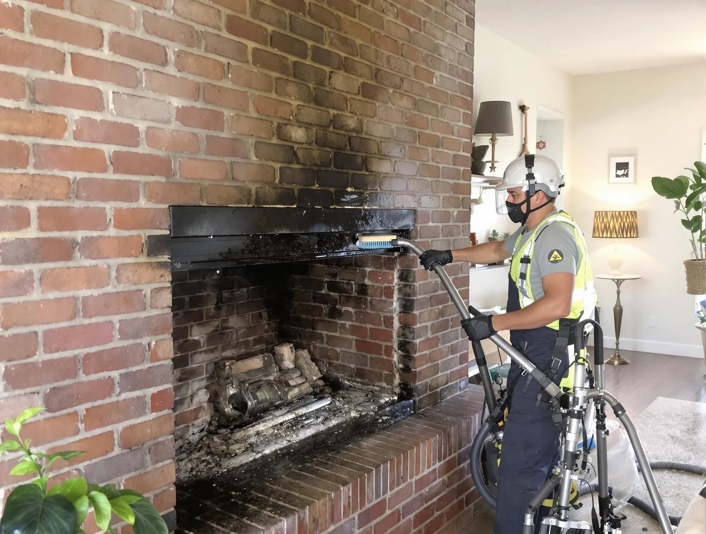 Stafford Courthouse Chimney Sweep providing fireplace cleaning services in Stafford Courthouse, VA
