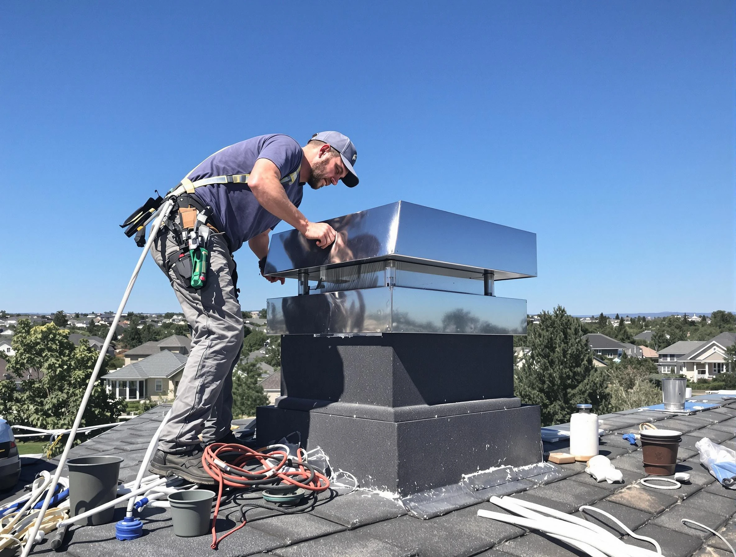 Chimney Cap Services in Stafford Courthouse