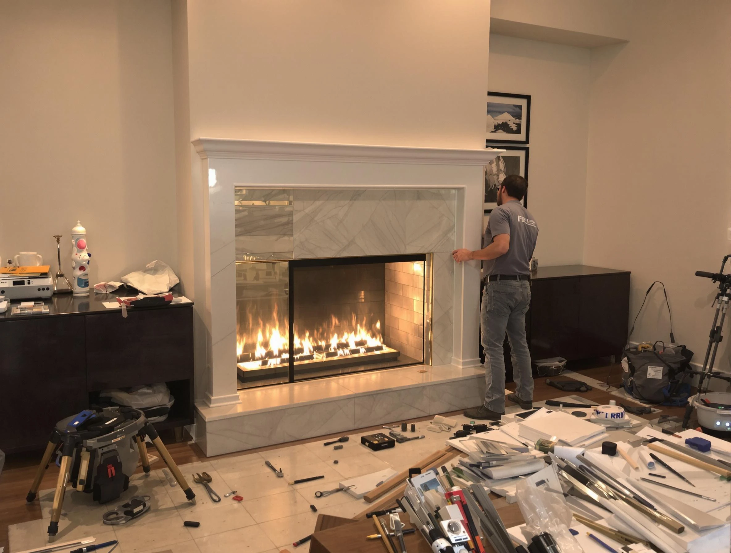 Fireplace Installation in Stafford Courthouse