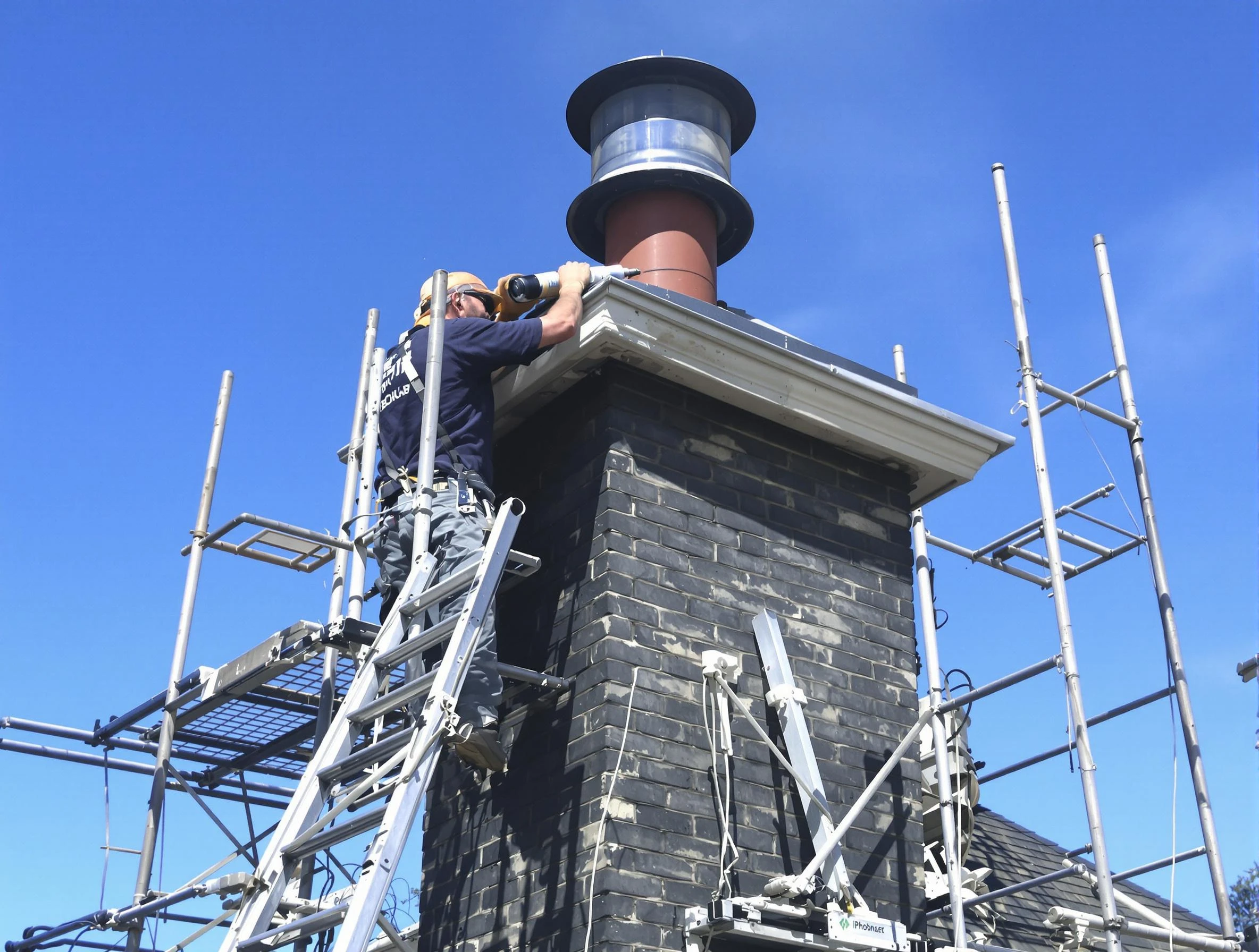 Sturdy chimney crown finished by Stafford Courthouse Chimney Sweep in Stafford Courthouse, VA