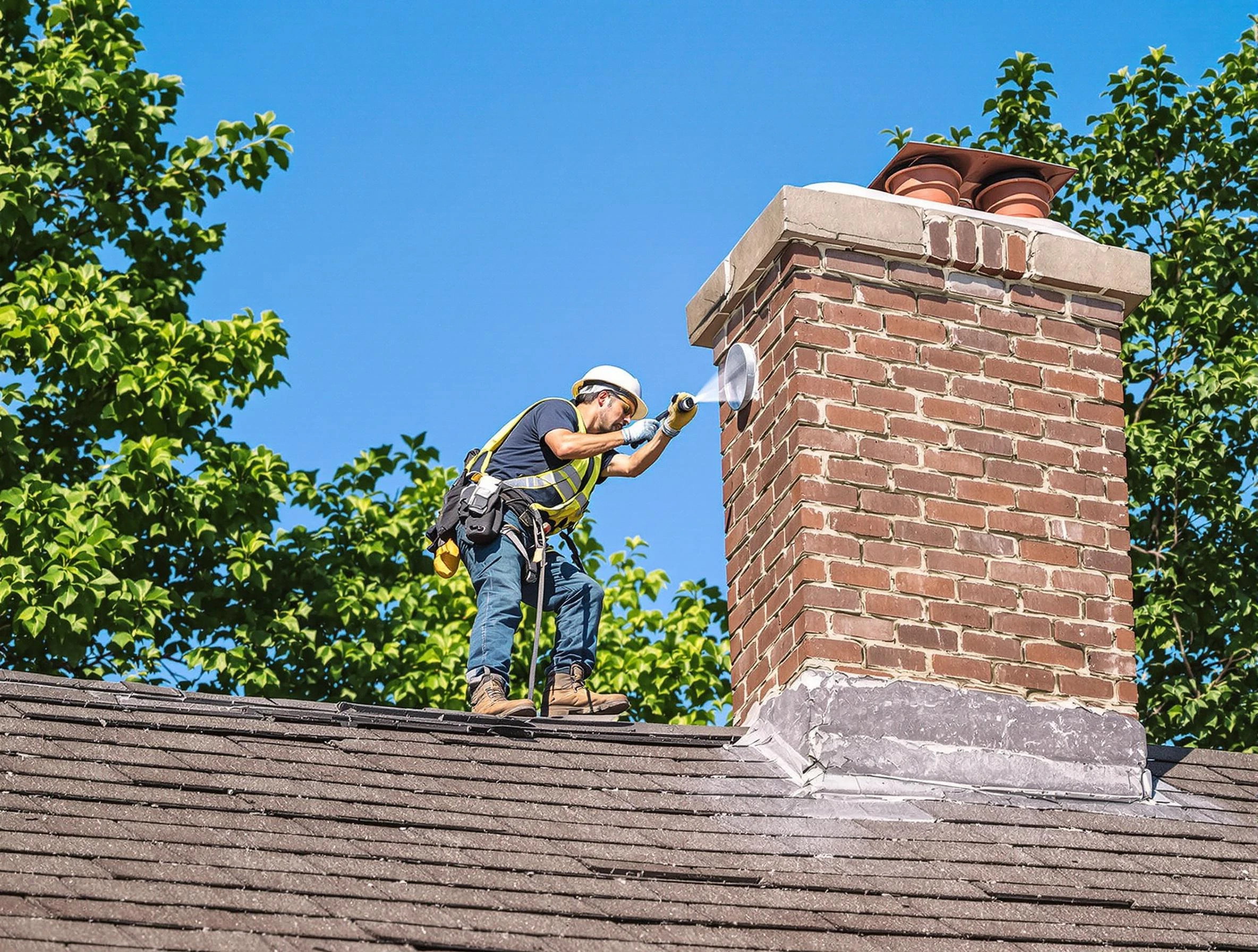 Stafford Courthouse Chimney Sweep performing an inspection with advanced tools in Stafford Courthouse, VA